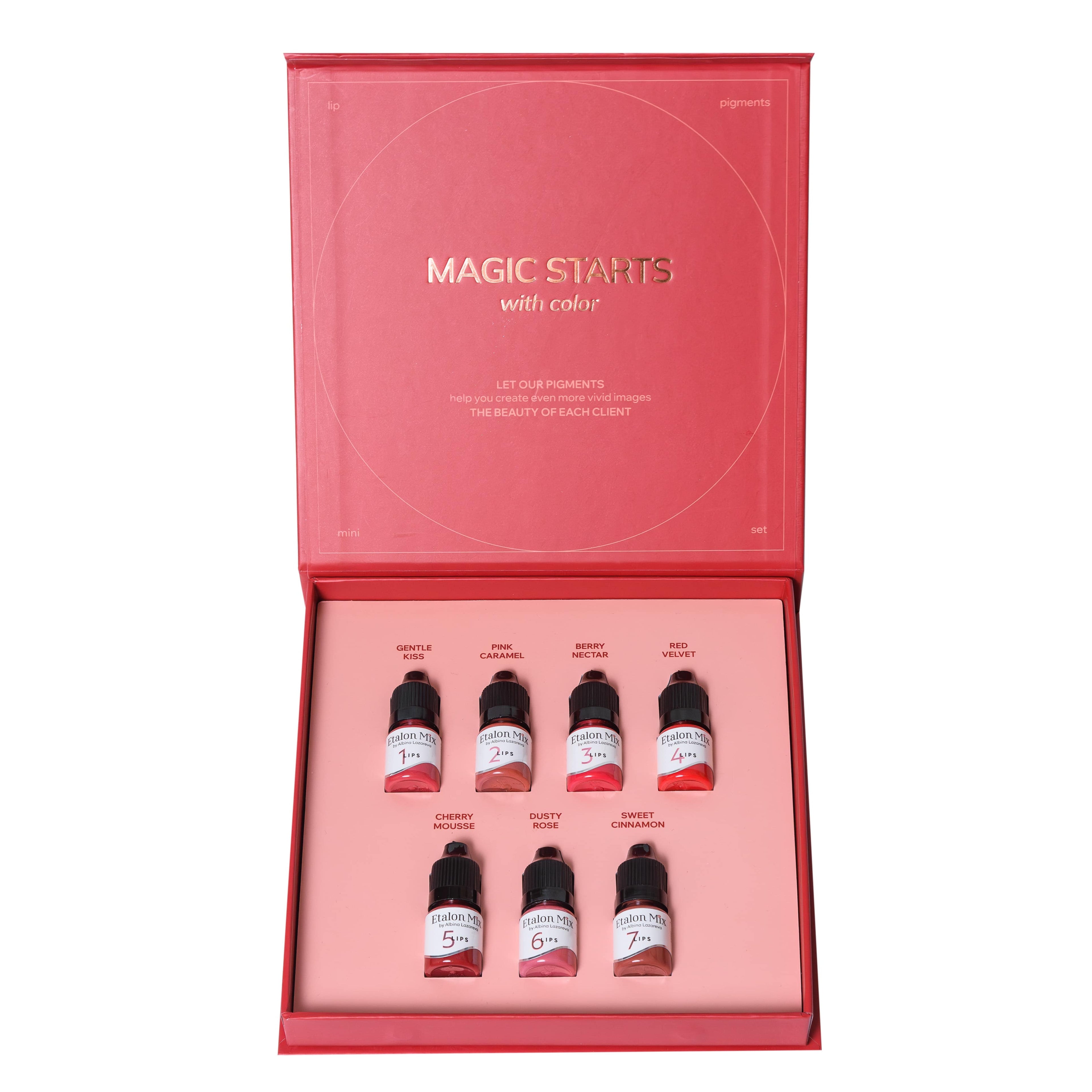 Juego de labios híbrido completo