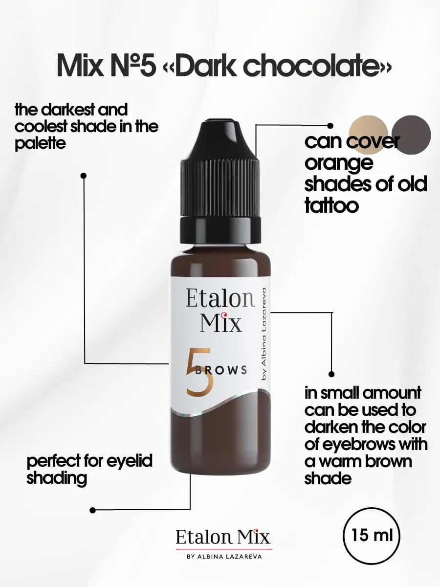 Hybride TRIO BROW set: 1-3-5 15ml